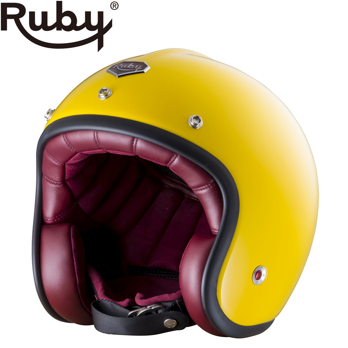 ジェット ルビー ルイ リュミエール（パヴィヨン） バイク ヘルメット Ruby