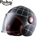 訳あり品 ジェット ルビー グリニッジ(ベルベデーレ) バイク ヘルメット Ruby *長期デッドストック品