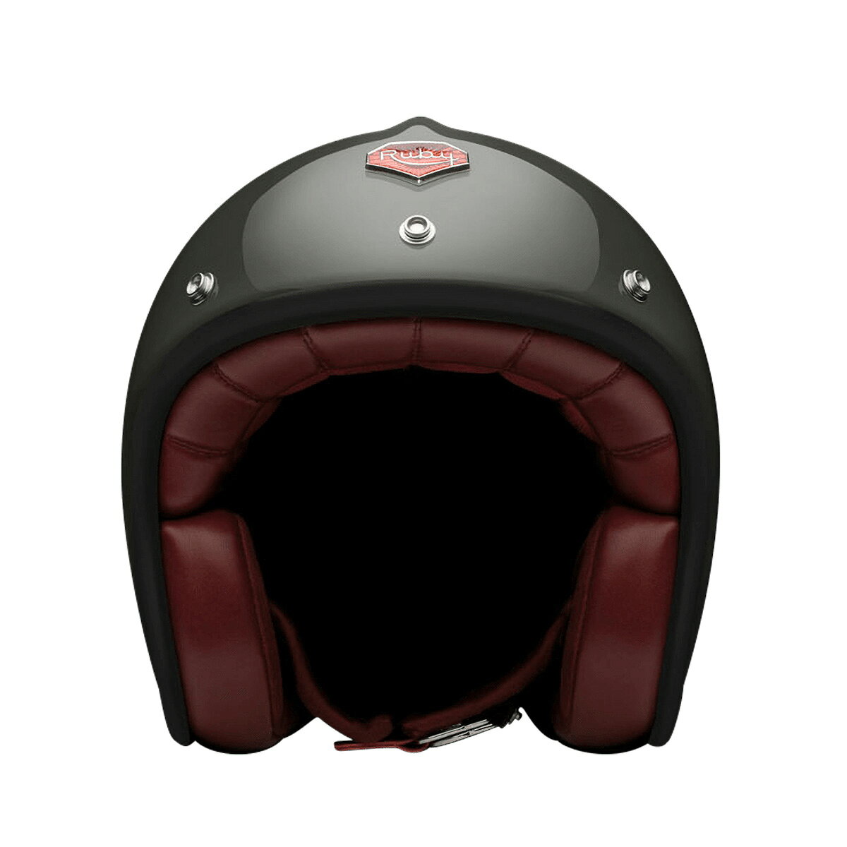 Rakuten - ジェット ルビー エコール ミリテール（パヴィヨン） バイク ヘルメット Ruby