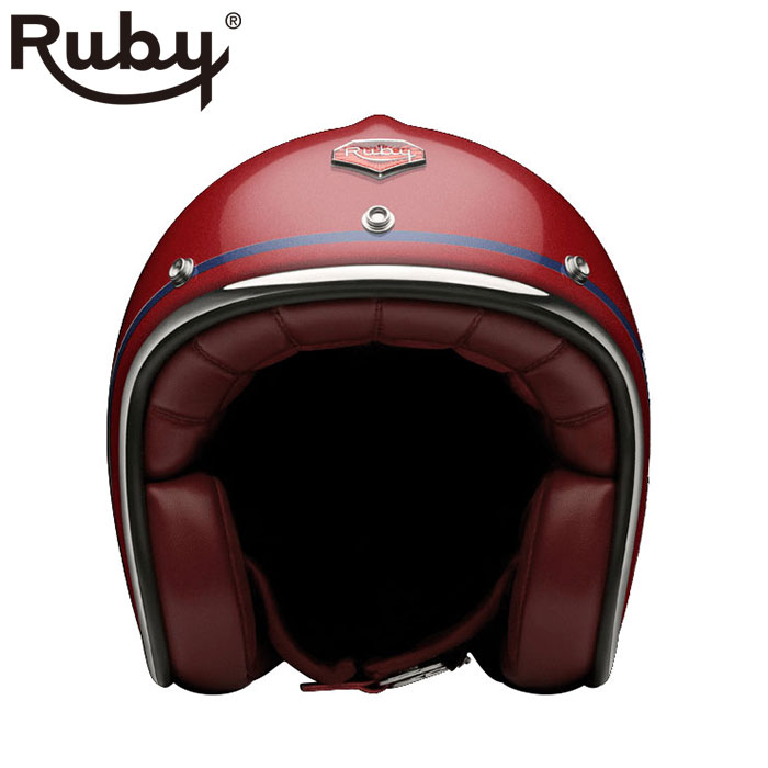 ジェット ルビー ワグラム（パヴィヨン） バイク ヘルメット Ruby