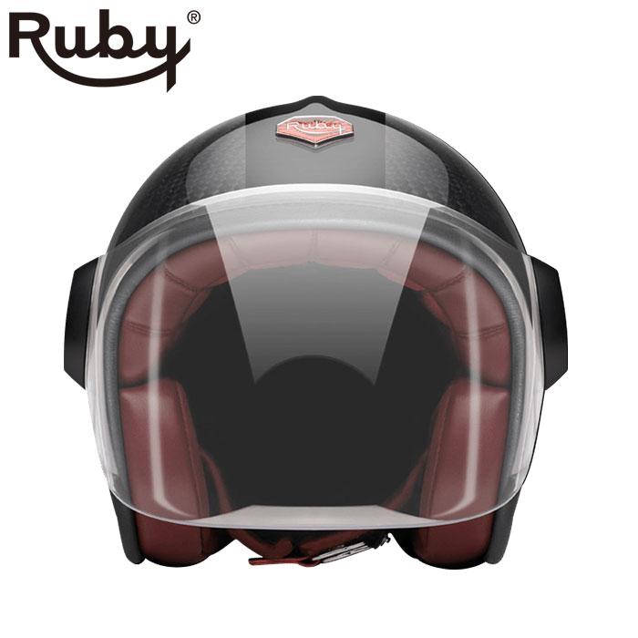 ジェット ルビー アトラス（ベルベデーレ） バイク ヘルメット Ruby