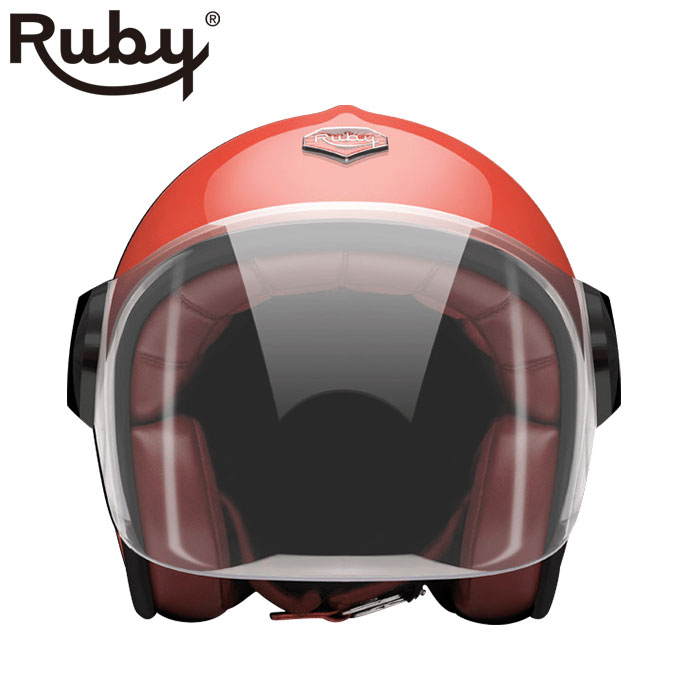 ジェット ルビー マザリン（ベルベデーレ） バイク ヘルメット Ruby