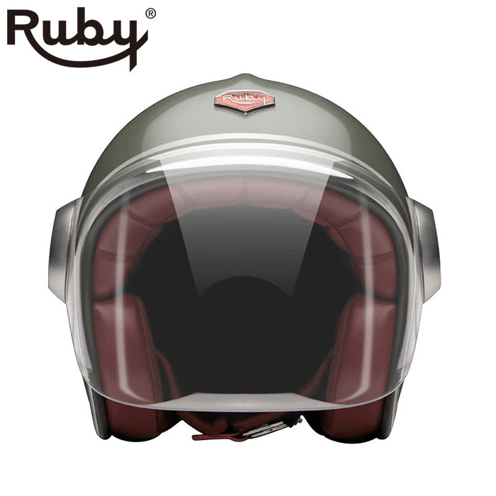 Rakuten - ジェット ルビー モンソー（ベルベデーレ） バイク ヘルメット Ruby