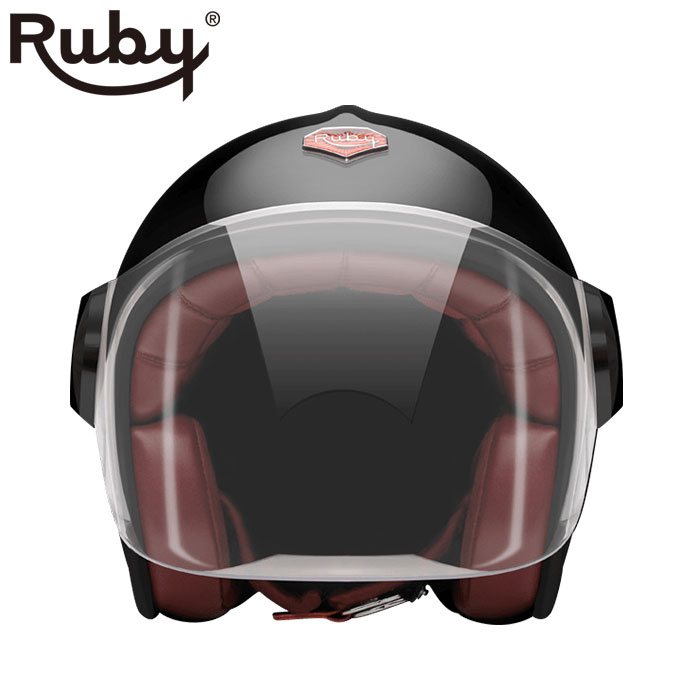 ジェット ルビー ラスパイル（ベルベデーレ） バイク ヘルメット Ruby