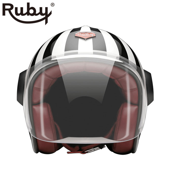 ジェット ルビー シンジュク（ベルベデーレ） バイク ヘルメット Ruby