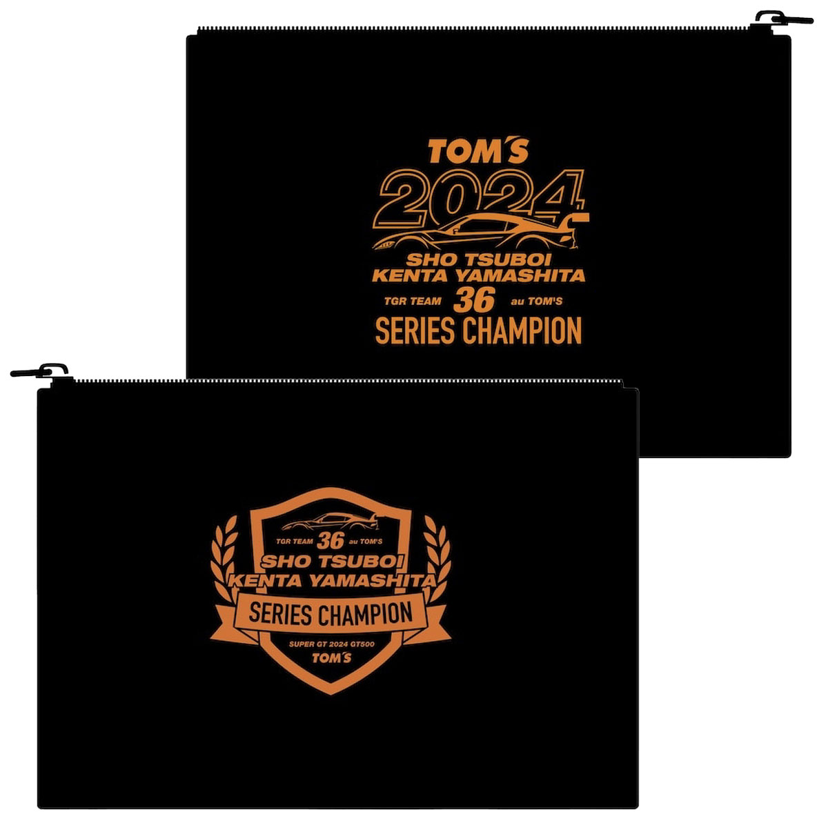 トムス 2024GT チャンピオン記念ポーチ モータースポーツ バッグ TOM’S