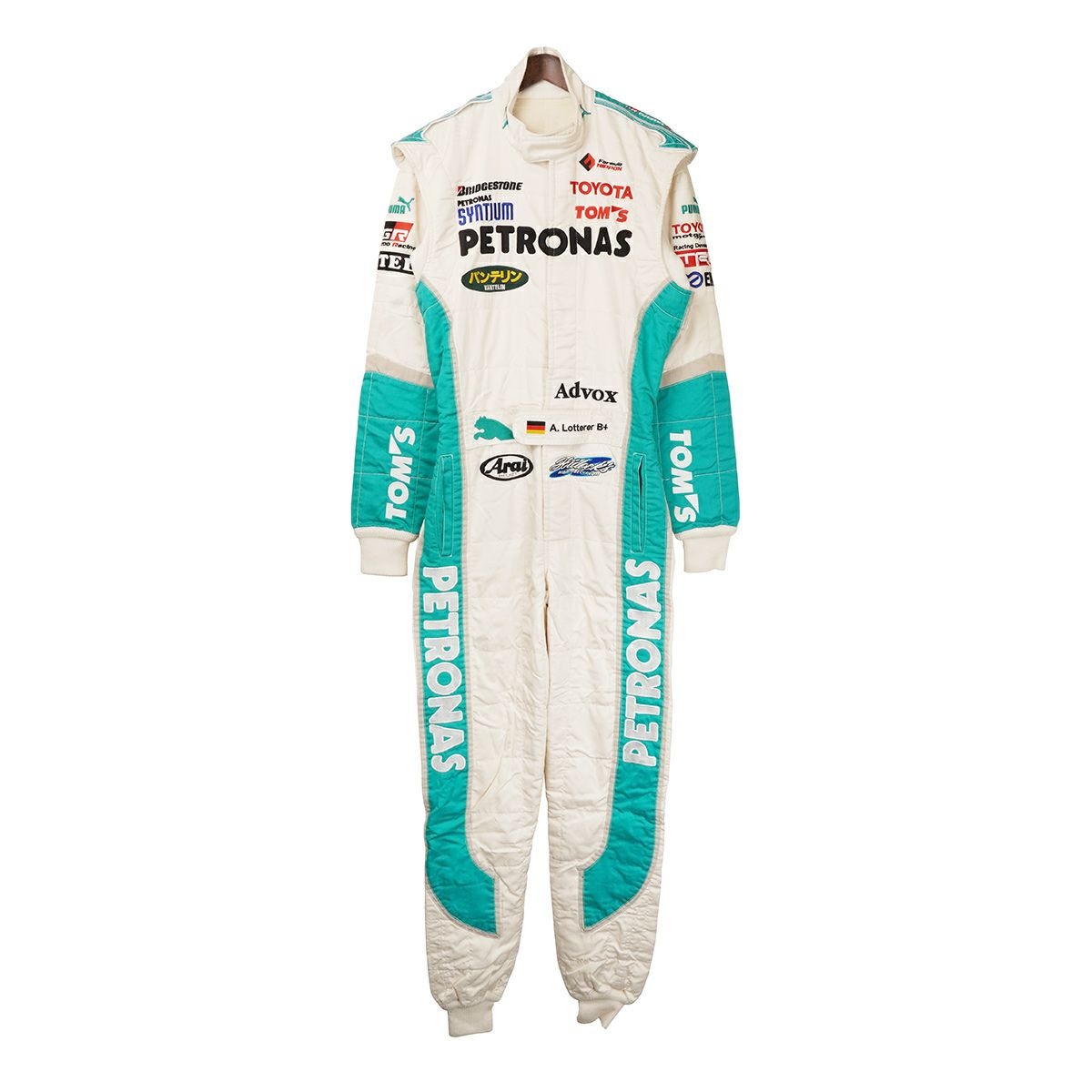 トムス SF 2012 PETRONAS アンドレ・ロッテラー選手着用 レーシングスーツ モータースポーツ ウェア TOM’S