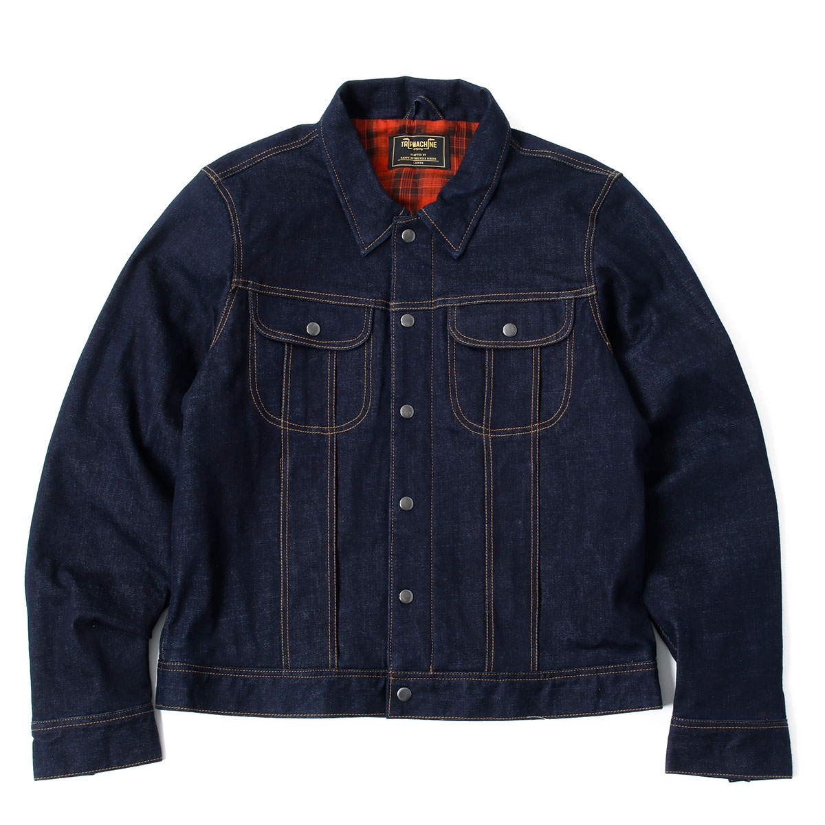 トリップマシン アウター ”ゼロ” デニム ライディングジャケット バイク ウェア Trip Machine