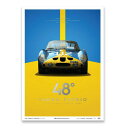 ポスター オートモビリスト フェラーリ 250 GTO 1964年 タルガ・フローリオ コレクターズ エディション ポスター モータースポーツ 雑貨...