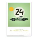 ポスター オートモビリスト フェラーリ 250 GTO 1962年 ル・マン24時間レース コレクターズ エディション ポスター モータースポーツ 雑貨 Aut...