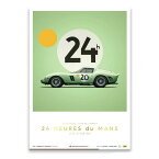 ポスター オートモビリスト フェラーリ 250 GTO 1962年 ル・マン24時間レース コレクターズ エディション ポスター モータースポーツ 雑貨 Automobilist