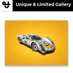 ポスター オートモビリスト Porsche 906 第4回日本グランプリ Colors of Speed ポスター モータースポーツ 雑貨 Automobilist