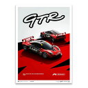 ポスター オートモビリスト LARK McLaren F1 GTR 1996 JGTC リミテッドエディション ポスター モータースポーツ 雑貨 Automob...