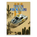 ポスター オートモビリスト Porsche 356 SL Past Carrera PanAmericana 1953 コレクターズ エディション ポスター モ...