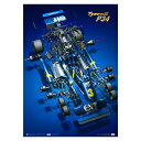 ポスター オートモビリスト Tyrrell P34 The Joy of Six Wheels コレクターズ エディション ポスター モータースポーツ 雑貨 Automobilist