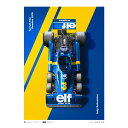 ポスター オートモビリスト Tyrrell P34 ジョディ シェクター 1976 スウェーデンGP リミテッド エディション ポスター モータースポーツ 雑貨 Automobilist