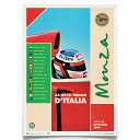ポスター オートモビリスト MONZA CIRCUIT 100 YEARS ANNIVERSARY 1993 リミテッド エディション ポスター モータースポー...