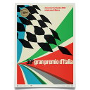 ポスター オートモビリスト MONZA CIRCUIT 100 YEARS ANNIVERSARY 1968 リミテッド エディション ポスター モータースポー...