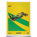 ポスター オートモビリスト マクラーレン F1チーム Monaco GP 2024 グラフィカル ポスター モータースポーツ 雑貨 Automobilist