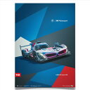 ポスター オートモビリスト BMW M Hybrid V8 WEC 2024 コレクターズ ポスター モータースポーツ 雑貨 Automobilist
