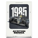 ポスター オートモビリスト アイルトン・セナ ロータス 97T 30 YEARS OF LEGACY リミテッド ポスター モータースポーツ 雑貨 Automo...