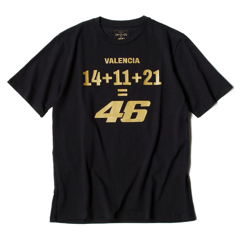 バレンティーノ ロッシ Tシャツ VALENCIA 2021 T-SHIRT モータースポーツ ウェア Valentino Rossi