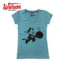 Tシャツ ワーソンモータース フェリックス ボンバー タルガ Tシャツ レディ 車 ウェア Warson Motors(4)