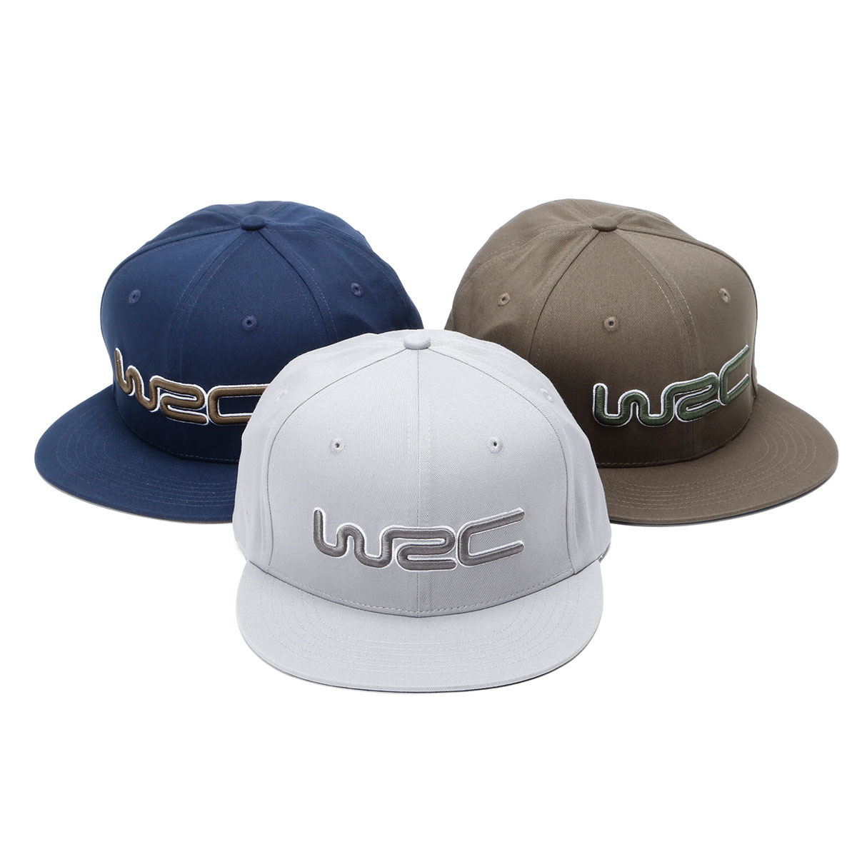 WRC 帽子 WRCフラットキャップ クラシック モータースポーツ 雑貨 世界ラリー選手権 flat cap