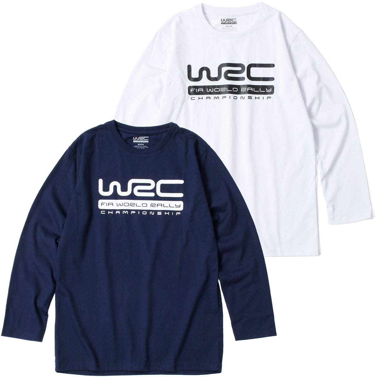 Rakuten - WRC ロングスリーブ WRC 長袖 Tシャツ モータースポーツ ウェア 世界ラリー選手権 Long Tshirt