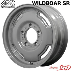 【ジムニー等に】APIO WILDBOAR SR 16×5.5J 5H 139.7 +20 × TOYO OPEN COUNTRY R/T ホワイトレター 185/85R16 105/103N LT サマータイヤホイール4本セット