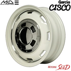 【ジムニー、ジムニーシエラ等に】MID マルカサービス Garcia CISCO 16×6J 5H 139.7 -5 × TOYO OPEN COUNTRY A/T EX アウトサイドホワイトレター 215/70R16 サマータイヤホイール1本セット