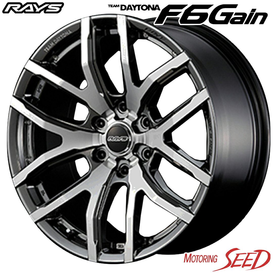 【エスカレード等に】RAYS TEAM DAYTONA F6 Gain 20×8.5J 6H 139.7 +22 × PIRELLI POWERGY 285/50R20 サマータイヤホイール4本セット