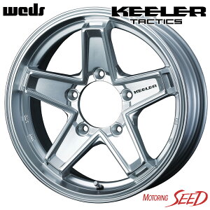 【ジムニー等に】weds KEELER TACTICS 16×5.5J 5H 139.7 +22 × TOYO OPEN COUNTRY R/T ホワイトレター 185/85R16 105/103N LT サマータイヤホイール1本セット