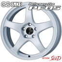 【アリスト、シビック等に】ENKEI PerformanceLine PF05 18×8.5J 5H 114.3 +45 × TOYO PROXES R888R 235/40R18 サマータイヤホイール4本セット