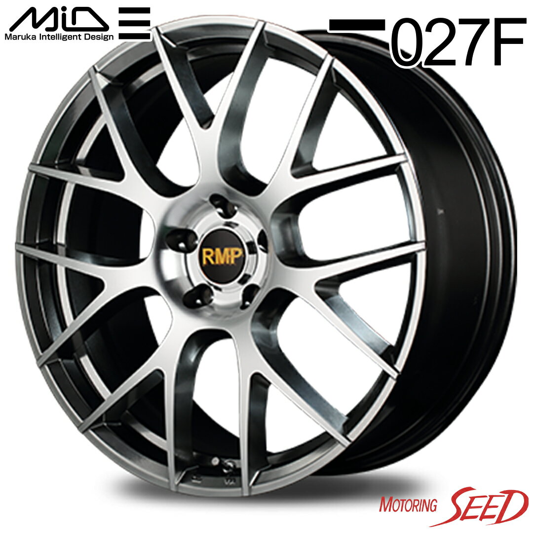 【インプレッサG4等に】MID RMP 027F 18×7J 5H 100 +50 × TOYO PROXES R1R 225/40R18 サマータイヤホイール4本セット