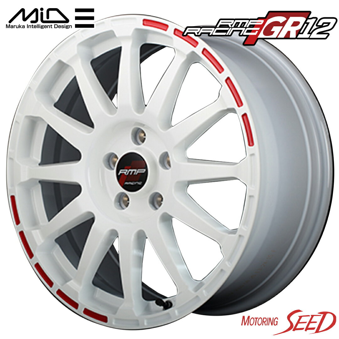 【アルテッツァ等に】MID RMP RACING GR12 17×7J 5H 114.3 +48 × TOYO PROXES R888R 215/45R17 サマータイヤホイール4本セット