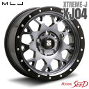 【プラド 120系、150系等に】MLJ XTREME-J XJ04 18×8J 6H 139.7 +20 × BFGoodrich Mud-Terrain T/A KM3 ブラックレター LT265/60R18 サマータイヤホイール4本セット