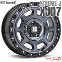 【ランエボ等に】MLJ XTREME-J XJ07 17×8J 5H 114.3 35 × ROADSTONE EUROVIS Sport 04 225/45R17 サマータイヤホイール4本セット