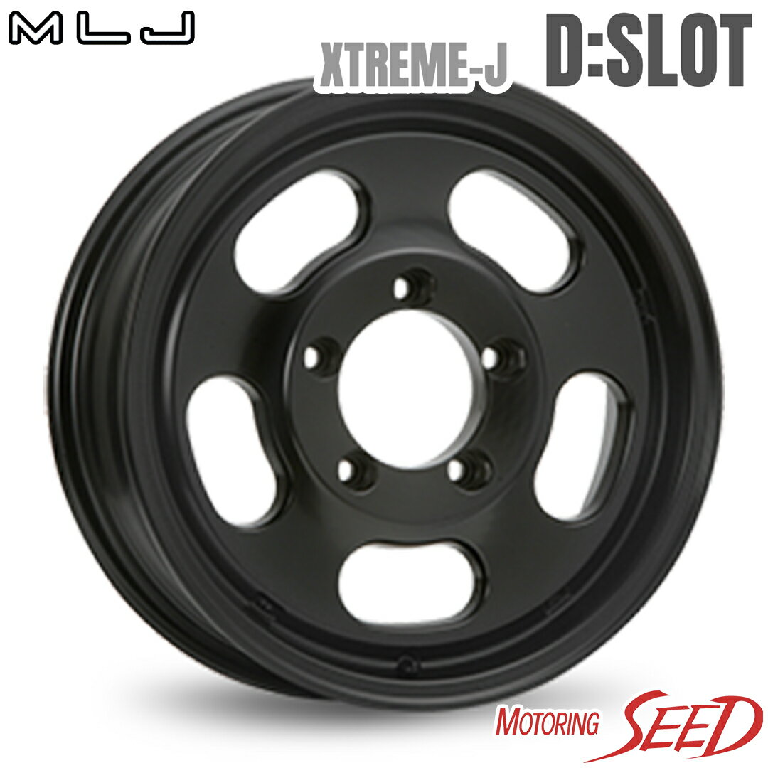 【ジムニー等に】MLJ XTREME-J D:SLOT 16×5.5J 5H 139.7 +22 × FALKEN WILDPEAK A/T3W 175/80R16 サマータイヤホイール5本セット(2)