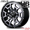 【ルミオン、リーフ等に】MID NITRO POWER H6 SLUG 16×7J 5H 114.3 +40 × DUNLOP SP SPORT MAXX 060+ 205/55R16 サマータイヤホイール4本セット