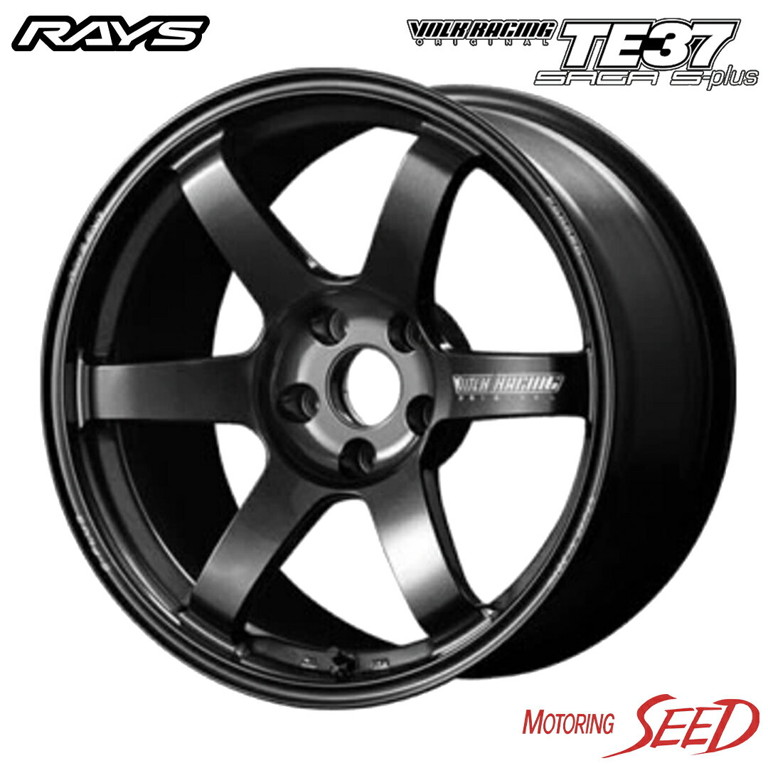 【エクシーガ クロスオーバー7等に】RAYS VOLK RACING TE37 SAGA S-plus 17×7.5J 5H 100 +44 × PIRELLI POWERGY 215/50R17 サマータイヤホイール4本セット