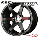 【86 BRZ等に】RAYS VOLK RACING TE37 SAGA SL 18×8.5J 5H 100 45 × YOKOHAMA ADVAN NEOVA AD09 225/40R18 サマータイヤホイール4本セット