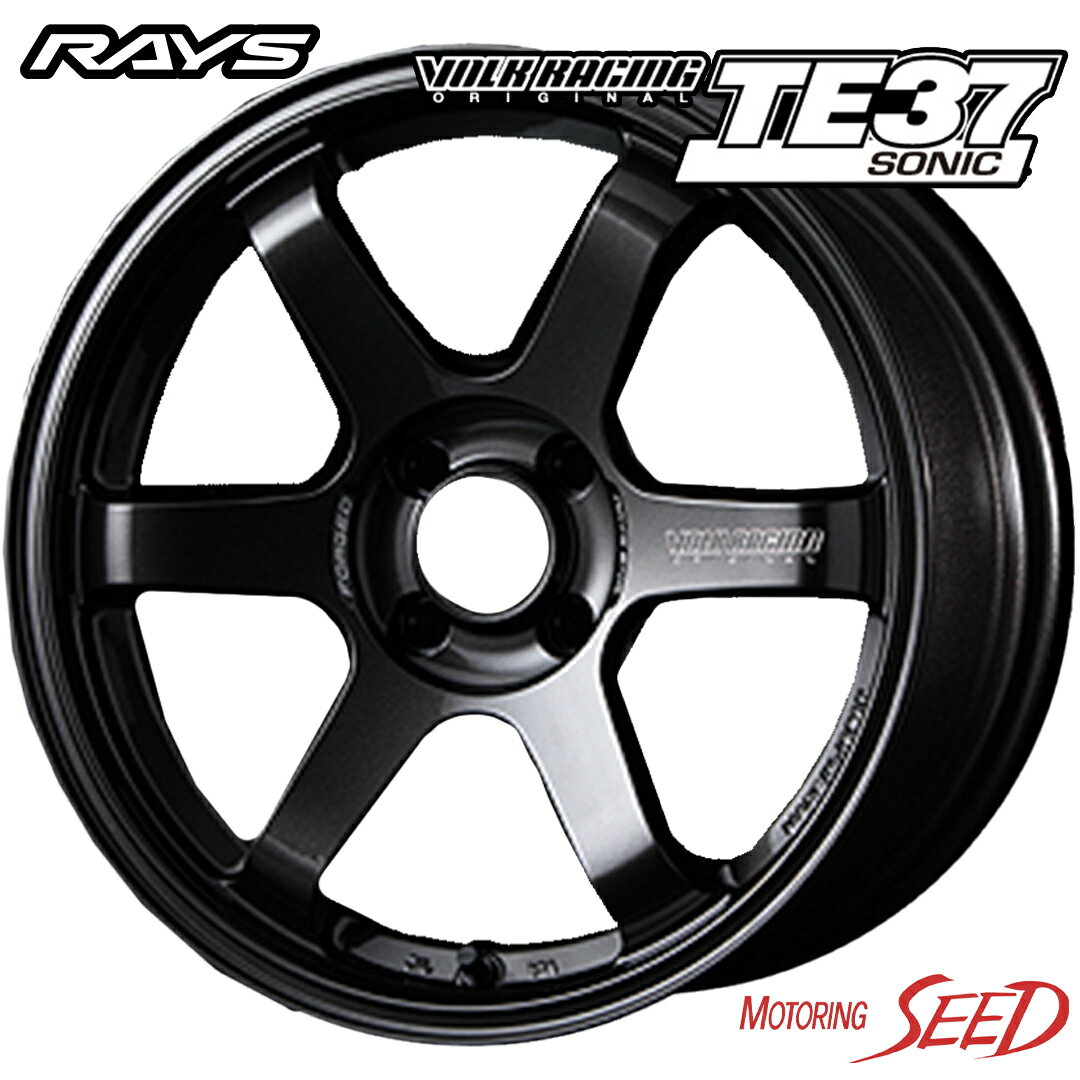 【デミオ アクアクロスオーバー等に】RAYS VOLK RACING TE37 SONIC 16×6.5J 4H 100 45 × YOKOHAMA BluEarth A AE50 185/60R16 サマータイヤホイール4本セット