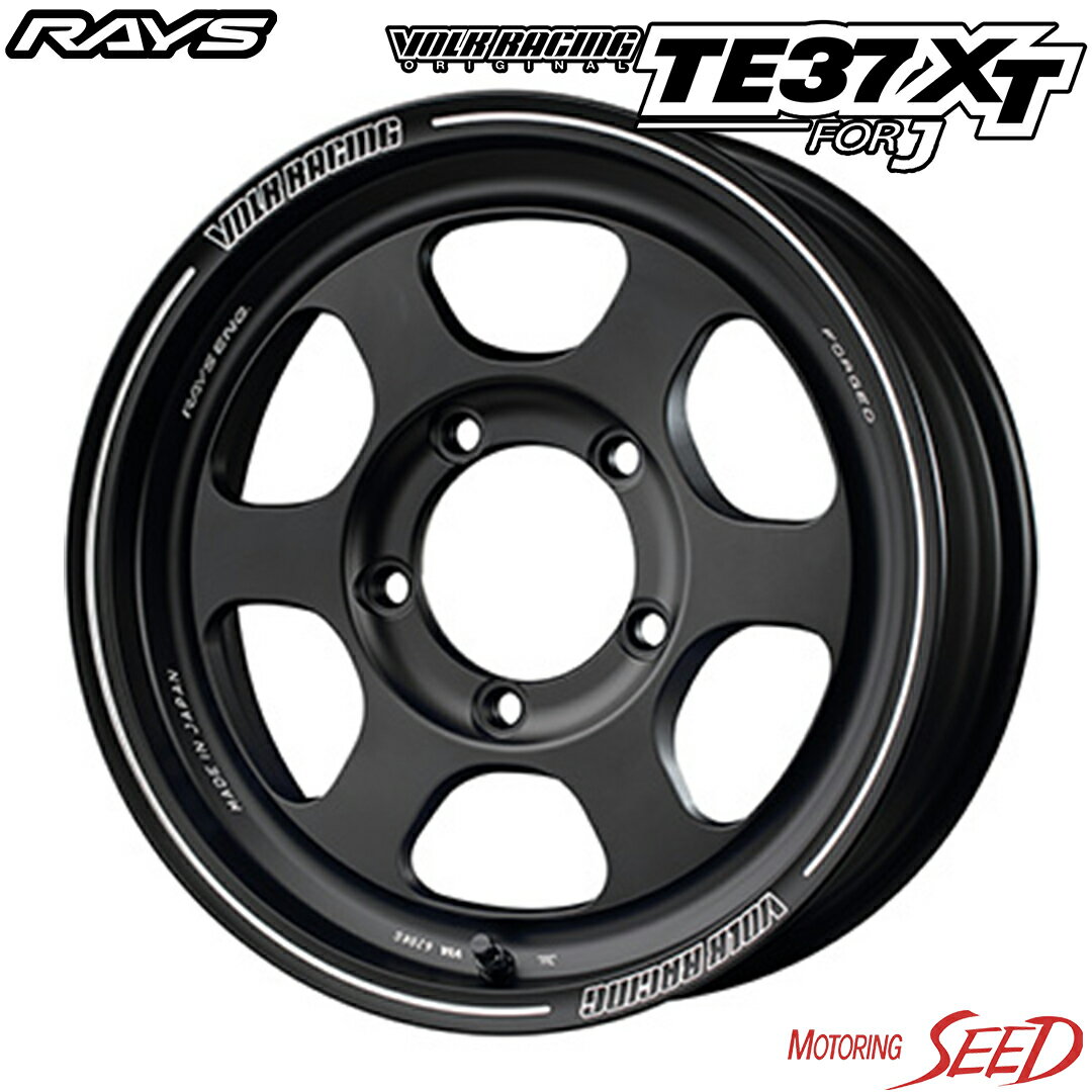 【ジムニーシエラ等に】RAYS VOLK RACING TE37XT for J 16×6J 5H 139.7 -5 × BRIDGESTONE GL-R チューブレス 215/65R16 109R サマータイヤホイール5本セット