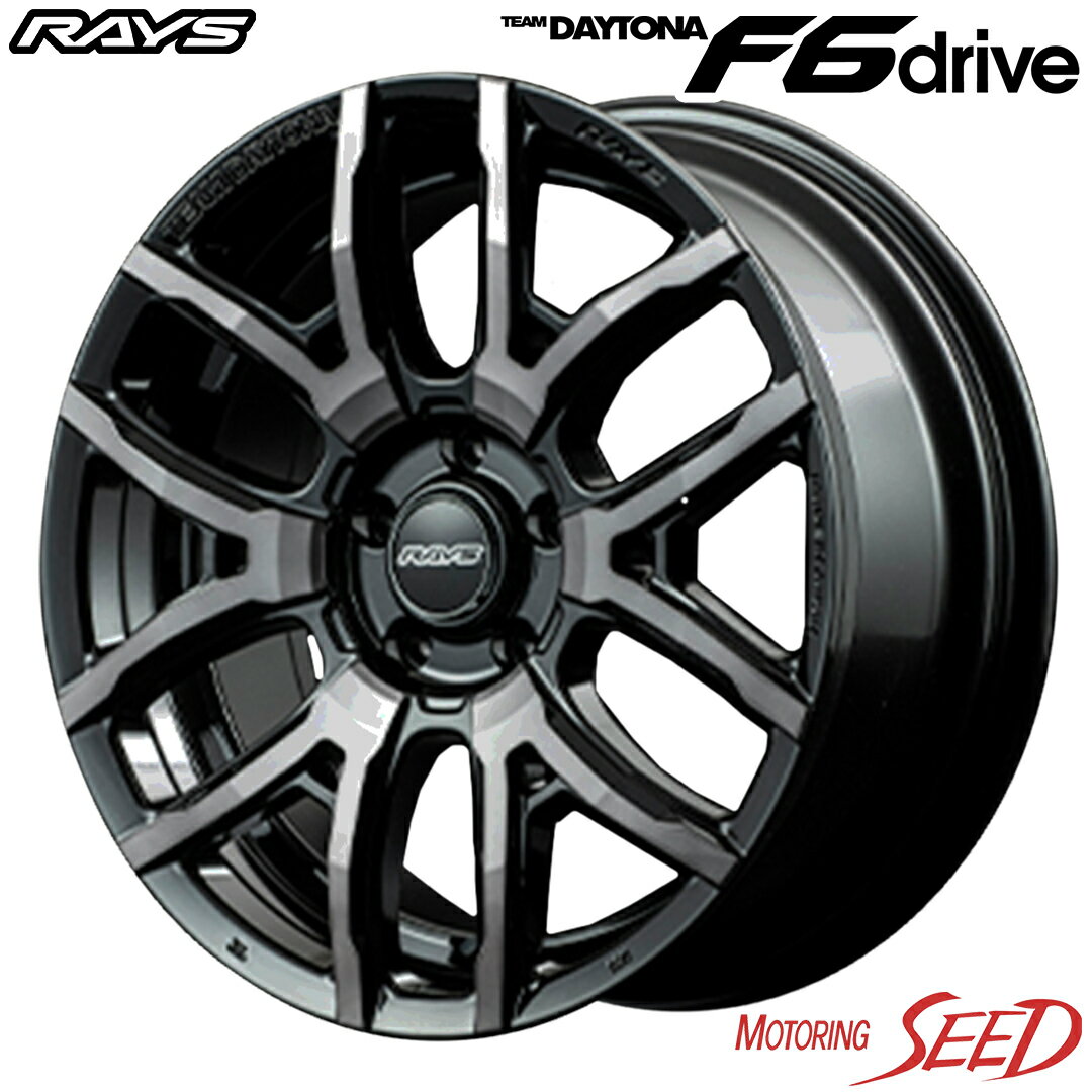 yNEAJɁzRAYS TEAM DAYTONA F6 Drive 18~7.5J 5H 114.3 +43 ~ BRIDGESTONE REGNO GRV2 225/45R18 T}[^CzC[4{Zbg