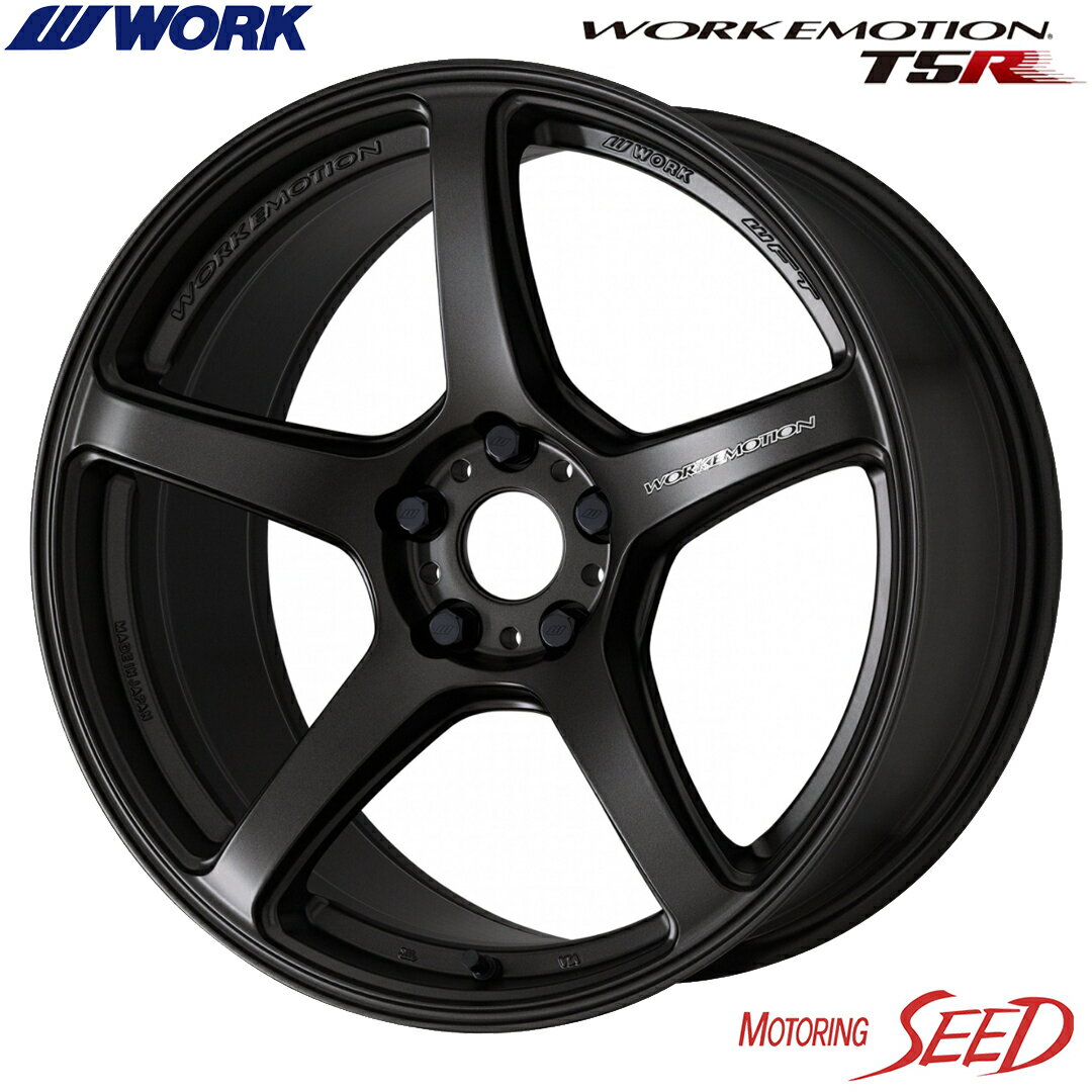 ySAIAJɁzWORK WORK EMOTION T5R 18~7.5J 5H 114.3 +43 ~ BRIDGESTONE POTENZA Adrenalin RE004 215/45R18 T}[^CzC[4{Zbg