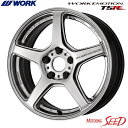 【エクリプスクロス等に】WORK WORK EMOTION T5R 18×8.5J 5H 114.3 +35 × DUNLOP LE MANS V 225/55R18 サマータイヤホイール4本セット