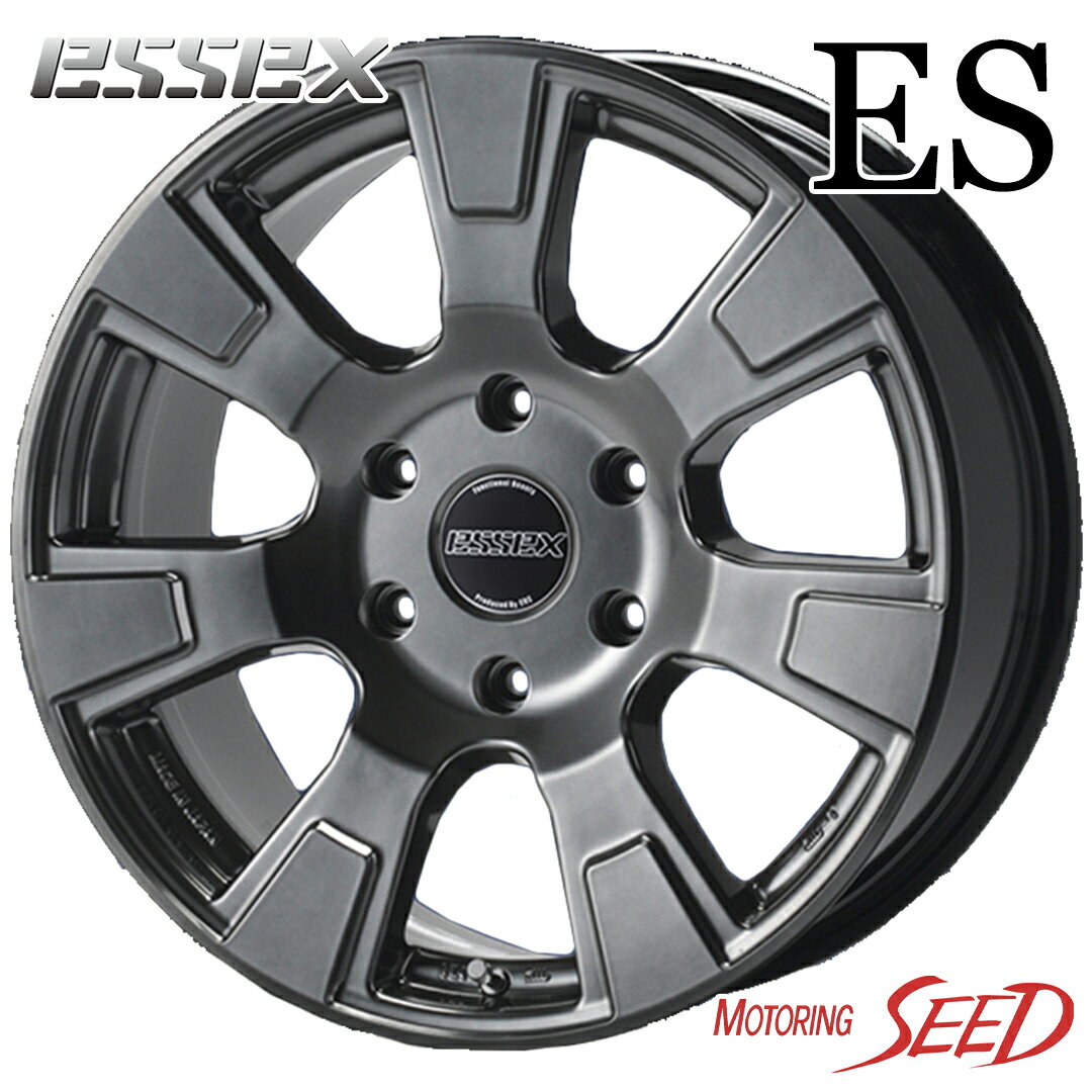 【ハイエース 200系等に】essex ES 16×7J 6H 139.7 +43 × BFGoodrich All-Terrain T/A KO2 レイズドホワイトレター LT215/70R16 サマータイヤホイール4本セット