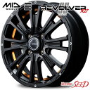 【トッポBJ エブリィワゴン等に】MID Garcia SS REVOLVER KC 14×4.5J 4H 100 45 × HANKOOK Kinergy eco2 165/60R14 サマータイヤホイール4本セット