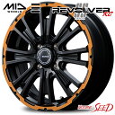 【トッポBJ エブリィワゴン等に】MID Garcia SS REVOLVER KC 14×4.5J 4H 100 45 × HANKOOK Kinergy eco2 165/60R14 サマータイヤホイール4本セット